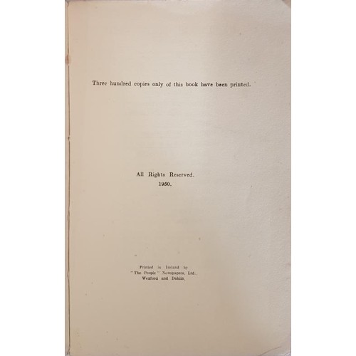 70 - Collection of original Irish plays. Plot Succeeds by Austin Clarke. Limited to 300 copies and many o... 