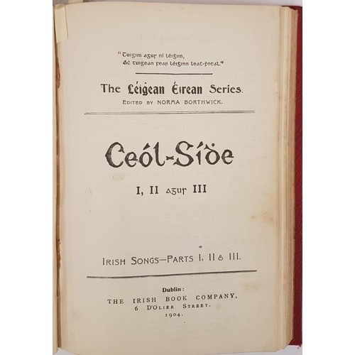 74 - [illustrated by Jack B. Yeats etc]. Leighean Eireann Series edited by Norma Borthwick. Aesop a Thain... 