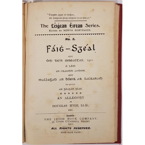 74 - [illustrated by Jack B. Yeats etc]. Leighean Eireann Series edited by Norma Borthwick. Aesop a Thain... 