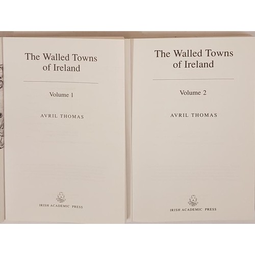 188 - Thomas, Avril. The Walled Towns of Ireland, Volume I and Volume II. Irish Academic Press.