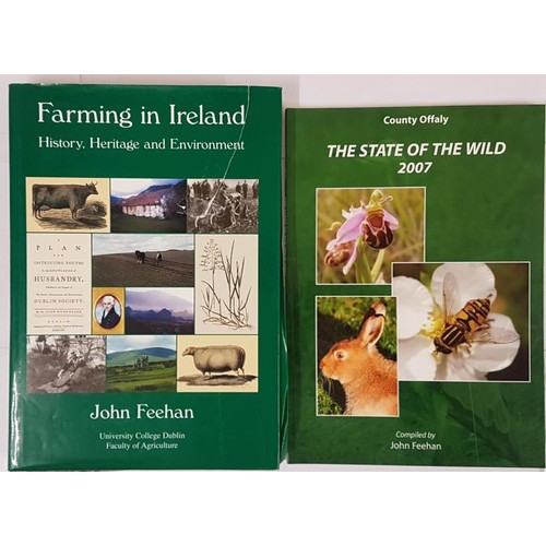 326 - John Feehan, Farming in Ireland, folio, 2003, repaired tear in dj; with prepublication pamphlet inse... 