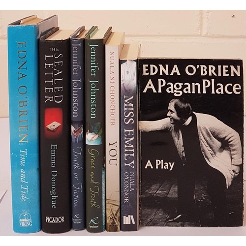 597 - Edna O’Brien - 2 titles. Time And Tide, signed first edition HB, Viking 1992; A Pagan Place, s... 