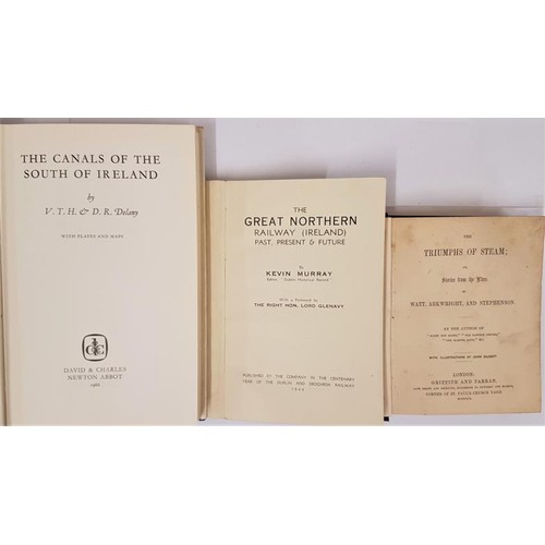 605 - Canals of the South of Ireland Delany, V.T.H. & D.R. Published by David & Charles, 1966, dj;... 