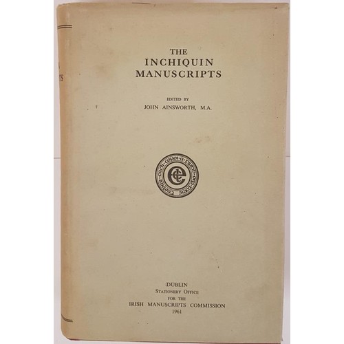 612 - The Inchiquin Manuscripts edited by John Ainsworth. Irish Manuscript Commission. 1961. Lovely copy i... 