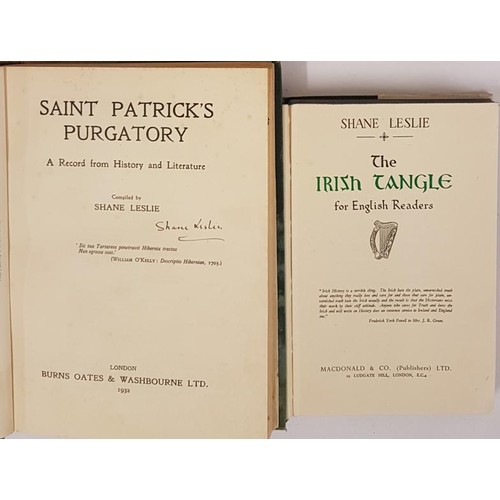 13 - SAINT PATRICK'S PURGATORY (A Record from History and Literature ) First Edition, First Printing, 193... 