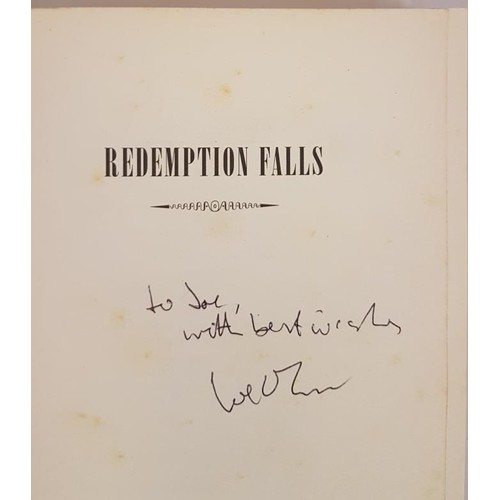 16 - Joseph O’Connor, Redemption Falls, 2007, Harvill Secker, signed by author, 1st edition, 1st pr... 