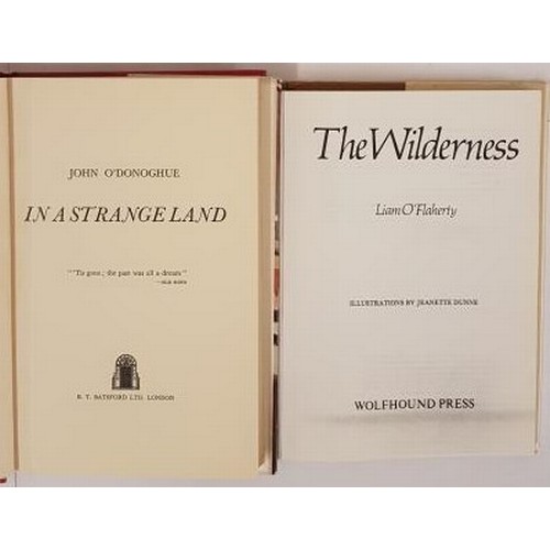 33 - Liam O’Flaherty, The Wilderness, 1978, Wolfhound Press, 1st edition, 1st printing, hardback in... 