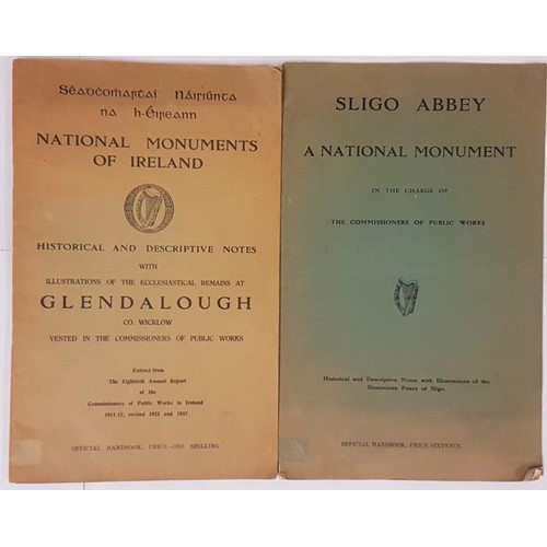 68 - Historical and Descriptive Notes with illustrations of Ecclesiastical Remains at Glendalough 1937 by... 