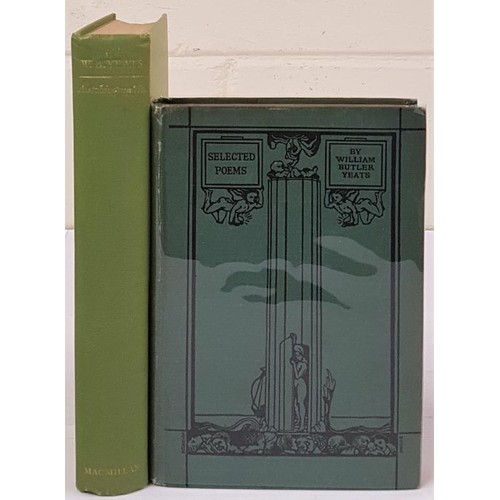 91 - SELECTED POEMS William Butler Yeats, Published by Macmillan, 1921; Autobiographies Yeats, W.B. Publi... 