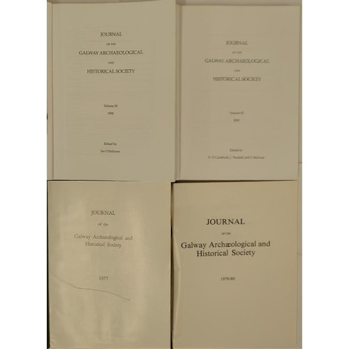 93 - Journal of the Galway Archaeological and Historical Society. 4 volumes. The centenary volume 2000 as... 