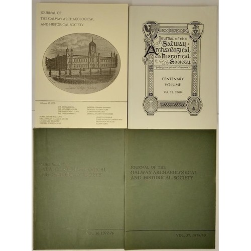 93 - Journal of the Galway Archaeological and Historical Society. 4 volumes. The centenary volume 2000 as... 