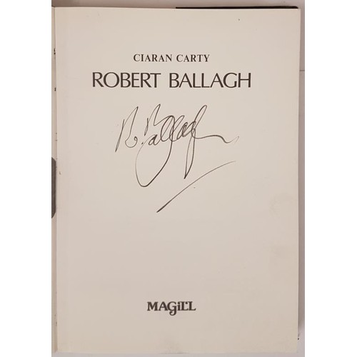 106 - Rosc exhibition art catalogues; 1967, 1980, 1984 and 1988; Ciaran Carty; Robert Ballagh, signed by B... 