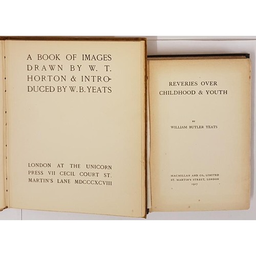 130 - A Book of Images drawn by W.T. Horton & introduced by W.B. Yeats Yeats, W.B. Published by The Un... 