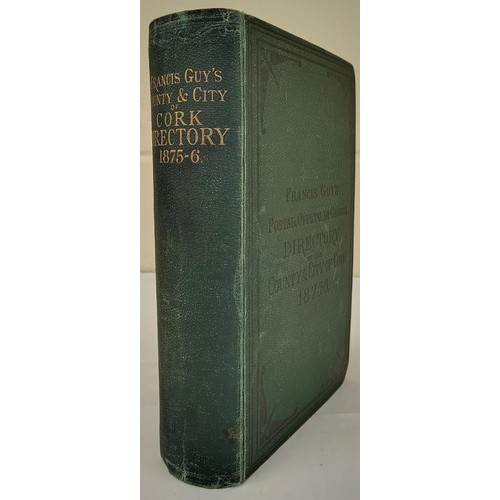 139 - Francis Guy'S County And City Of Cork Directory For The Year 1875-1876 with maps expressly prepared ... 