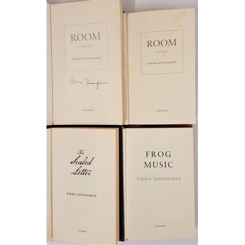 141 - Emma Donoghue, Room, 2010, Picador, signed by author, 1st edition, 1st printing, softcover, very goo... 