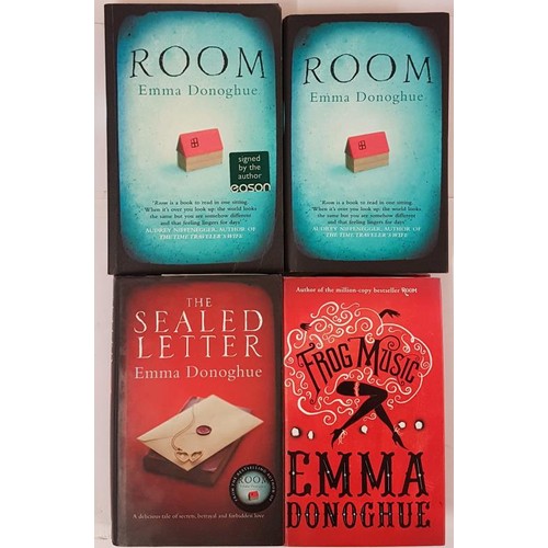 141 - Emma Donoghue, Room, 2010, Picador, signed by author, 1st edition, 1st printing, softcover, very goo... 