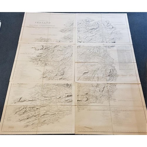 142 - A General Map of Ireland to accompany the report of the Railway Commissioners showing the principal ... 