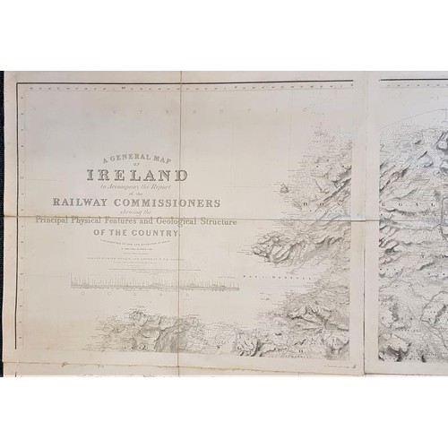 142 - A General Map of Ireland to accompany the report of the Railway Commissioners showing the principal ... 