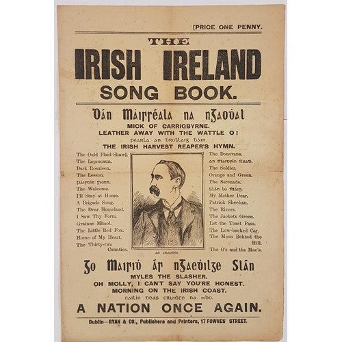 151 - The Irish Ireland Song Book. Na Mairséala na nGaodhal. Mick of Carrigbyrne. Leather Away the ... 