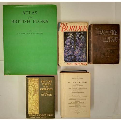 160 - Atlas of the British Flora edited by Perring/Walters; The Border in Colour by T C Mansfield; Fishing... 