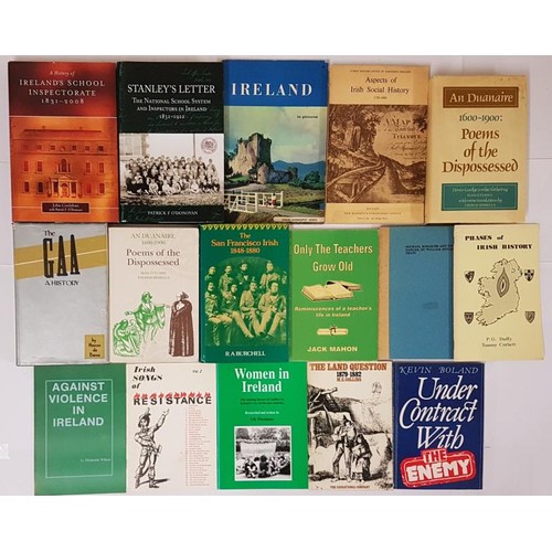 176 - Irish Interest:The GAA-A History by Marcus de Búrca; Ireland in pictures; Aspects of Irish So... 