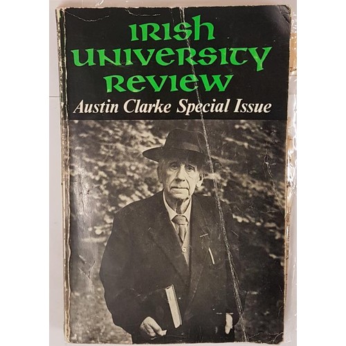 177 - Austin Clarke – Irish University Review, Austin Clarke Special, 1974. Ephemera including a sig... 