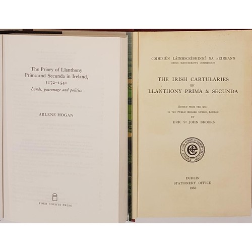 187 - Arlene Hogan, The Priory of Llanthony Prima and Secunda in Ireland, 1172-1541, Four Courts, 2008, mi... 