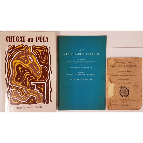 189 - Chugat an Púca by Deasún Breatnach; An Chomhairle Ealaíon- Eight Annual Report ... 