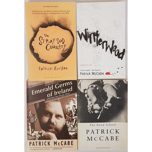 191 - Patrick McCabe – The Stray Sod Country Signed, Best Wishes, Pat McCabe, Winterwood, Signed, Pa... 