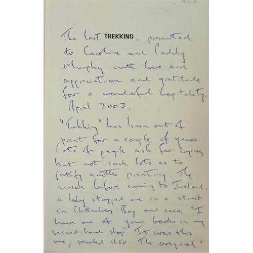 195 - Samuel Beckett Interest – Typed and signed correspondence from Denis Beckett to Caroline Murph... 