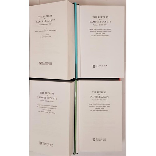 215 - The Letters of Samuel Beckett 1929-1940 (2010), 1941-1956 (2011), 1957-1965 (2014) & 1966-1989 (... 