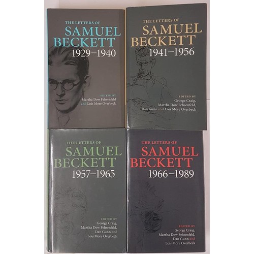 215 - The Letters of Samuel Beckett 1929-1940 (2010), 1941-1956 (2011), 1957-1965 (2014) & 1966-1989 (... 