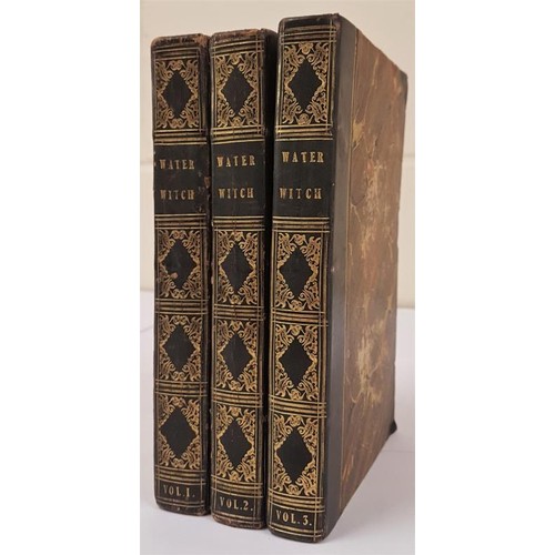 220 - Cooper, James Fenimore. The Water Witch; Or, The Skimmer of the Seas, complete in 3 Vols. Henry Colb... 