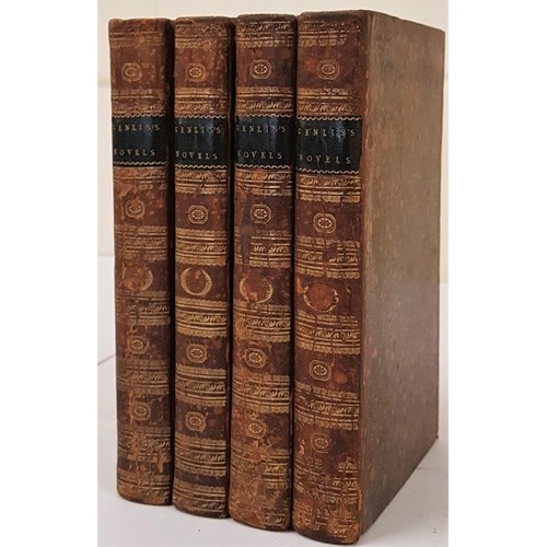 230 - Series of Novels by Madame de Genis Vol 1-4, 1802 (4)