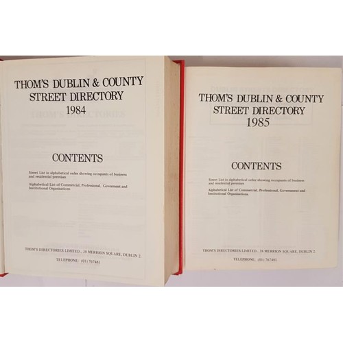 236 - Thom's Dublin Street Directory 1984/1985 (2)