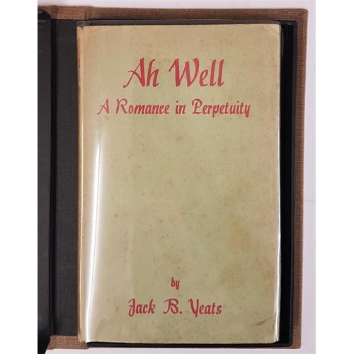 248 - Jack B. Yeats. Ah Well-A Romance in Perpetuity. 1942. 1st. An original pen & drawing ink drawing... 