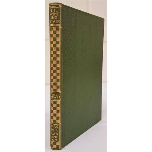 252 - THE WINDING STAIR And Other Poems Yeats, W.B. [William Butler] Published by Macmillan and Co.: Londo... 