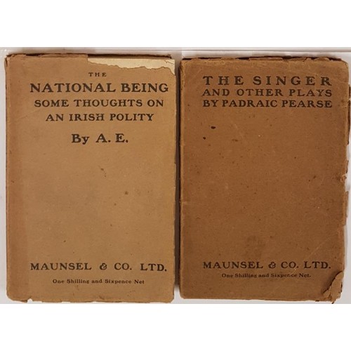 259 - The National Being - Some Thoughts on Irish Polity, A. E., 1918, Maunsel & Co., Popular Edition,... 