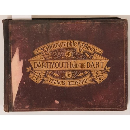 264 - Francis Bedford. Photographic Views - Dartmouth and The Dart. C. 1876. with 10 scarce original album... 