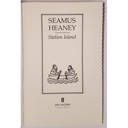 297 - Seamus Heaney. Station Island. 1984. 1st