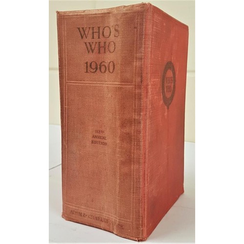 305 - Who's Who 1960: An Annual Biographical Dictionary with which is Incorporated Men and Women of the Ti... 