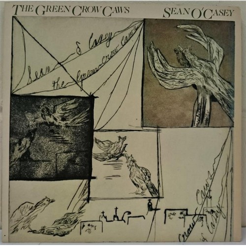 320 - Sean O’Casey - first recording of The Green Crow Caws, LP, 1980 Tuatha Music Limited, Sean O&r... 