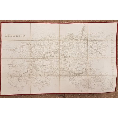 323 - 6 canvas backed Maps of Limerick / Clare / Galway / Meath / Westmeath and New South Wales