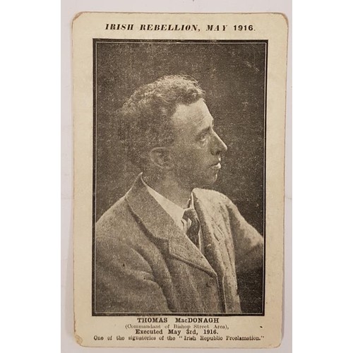 370 - The Poetical Works of Thomas MacDonagh. 1916. 1st (2nd imp.) Also loosely inserted original post car... 