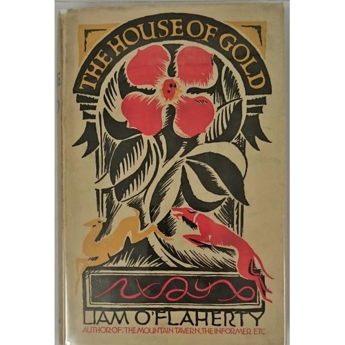 372 - Liam O’ Flaherty – The House of Gold. 1929, First UK edition, first printing in near fin... 