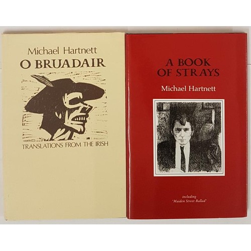 377 - Michael Hartnett - O Bruadair (Translations from the Irish), 1985,.First Edition, First Printing. A ... 