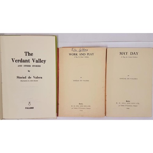 380 - Sinead de Valera - THE VERDANT VALLEY. 1970. First Edition, First Printing. WORK AND PLAY and MAY DA... 