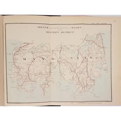 401 - Public Works - Ireland. Advances for Public Works in Galway & Mayo. 1833. Quarto. With scarce fo... 