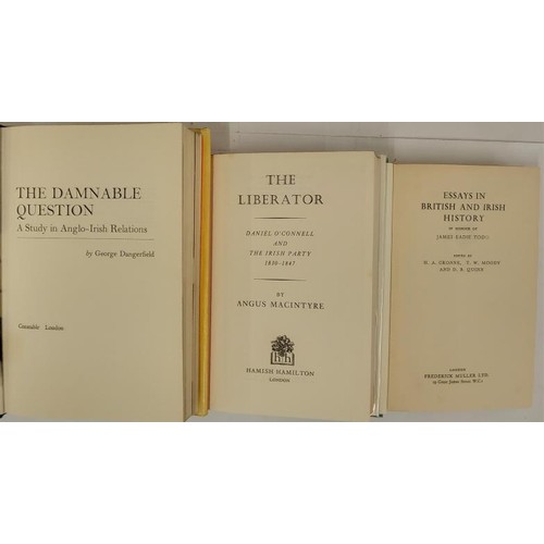 410 - The Damnable Question (George Dangerfield) Ist Edit. Hardback; Essays in British and Irish History i... 