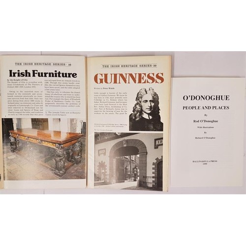 415 - The Knight of Glin. Irish Furniture. 1978, Peter Walsh. Guinness. 1980 and Roderick 0'Donoghue. O'Do... 